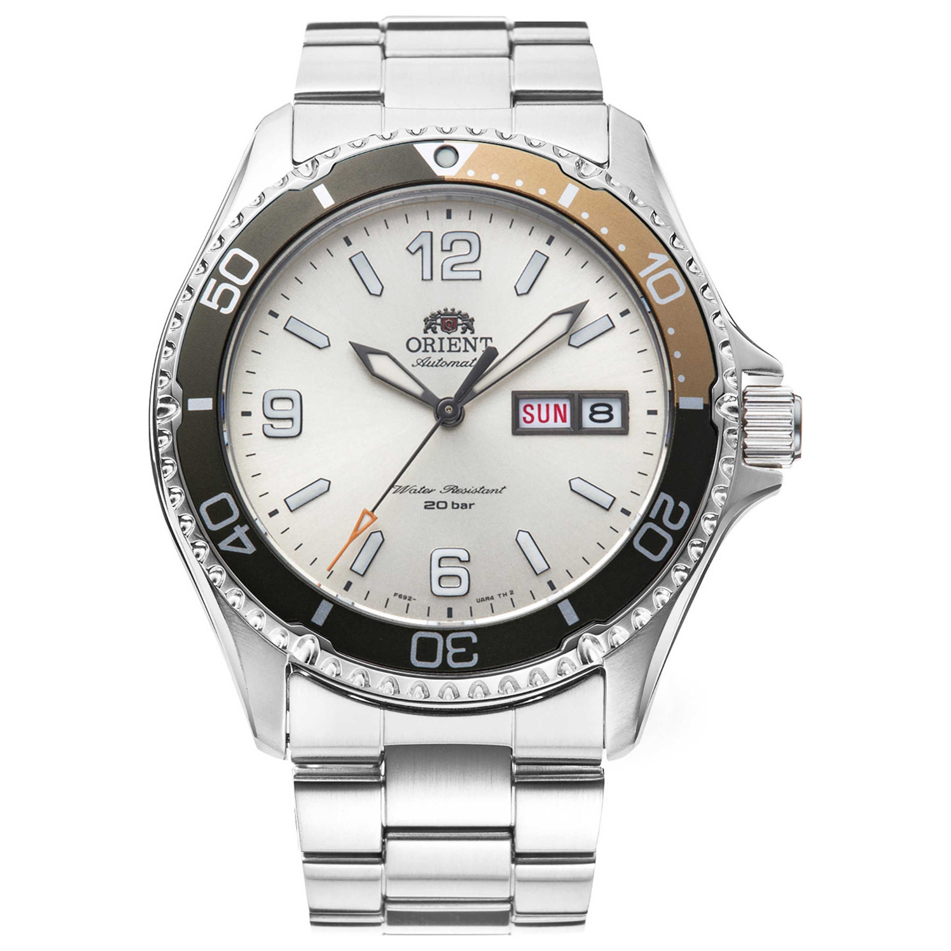 Front view of Orient Kamasu Men's Automatic Watch RA-AA0821S