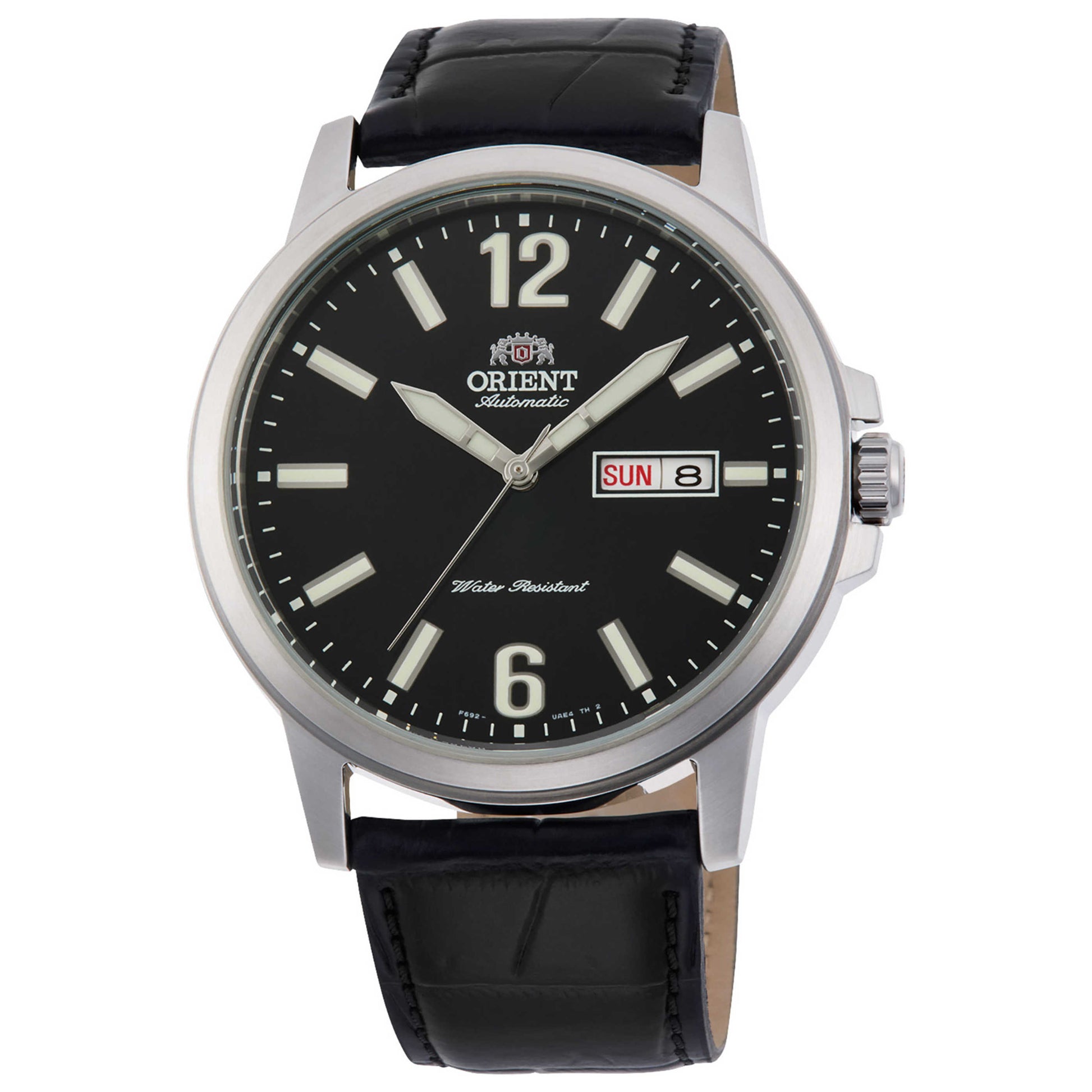 Front view of Orient Conmuter Men's Automatic Watch RA-AA0C04B