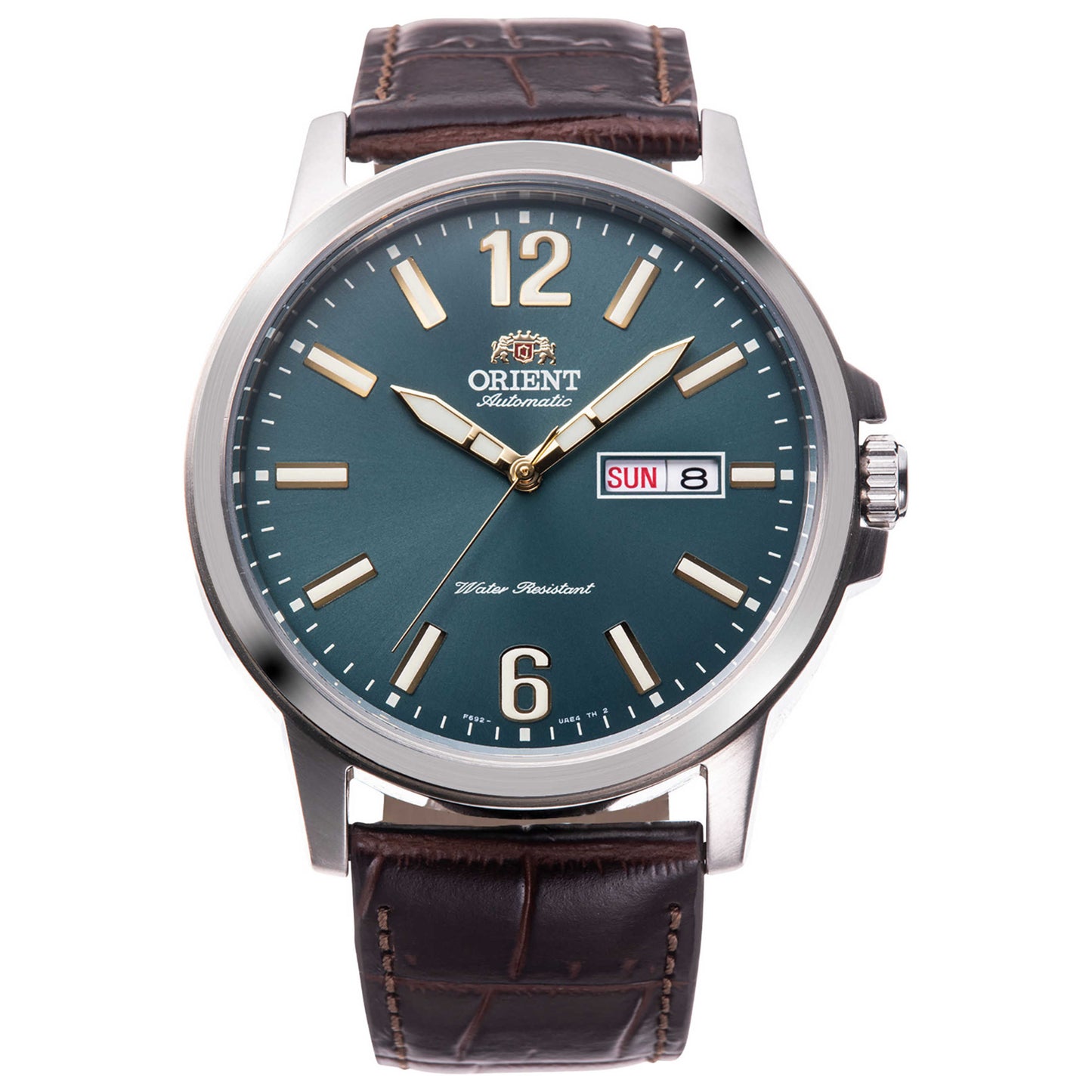 Front view of Orient Conmuter Men's Automatic Watch RA-AA0C06E