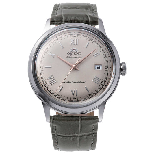 Front view of Orient Bambino Men's Automatic Watch RA-AC0025N