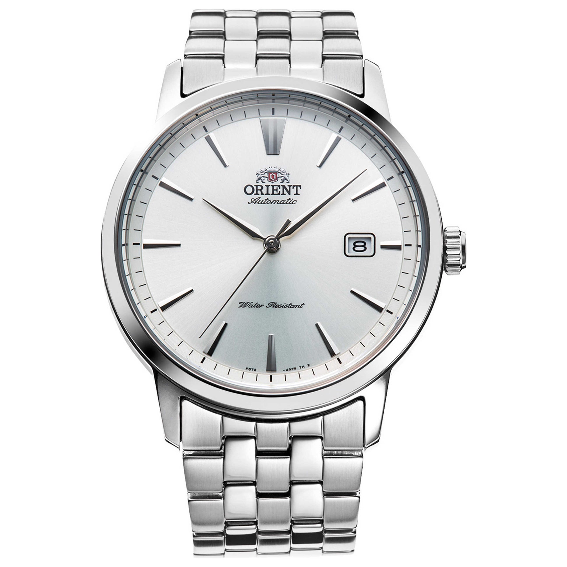 Front view of Orient Symphony III Men's Automatic Watch RA-AC0F02S