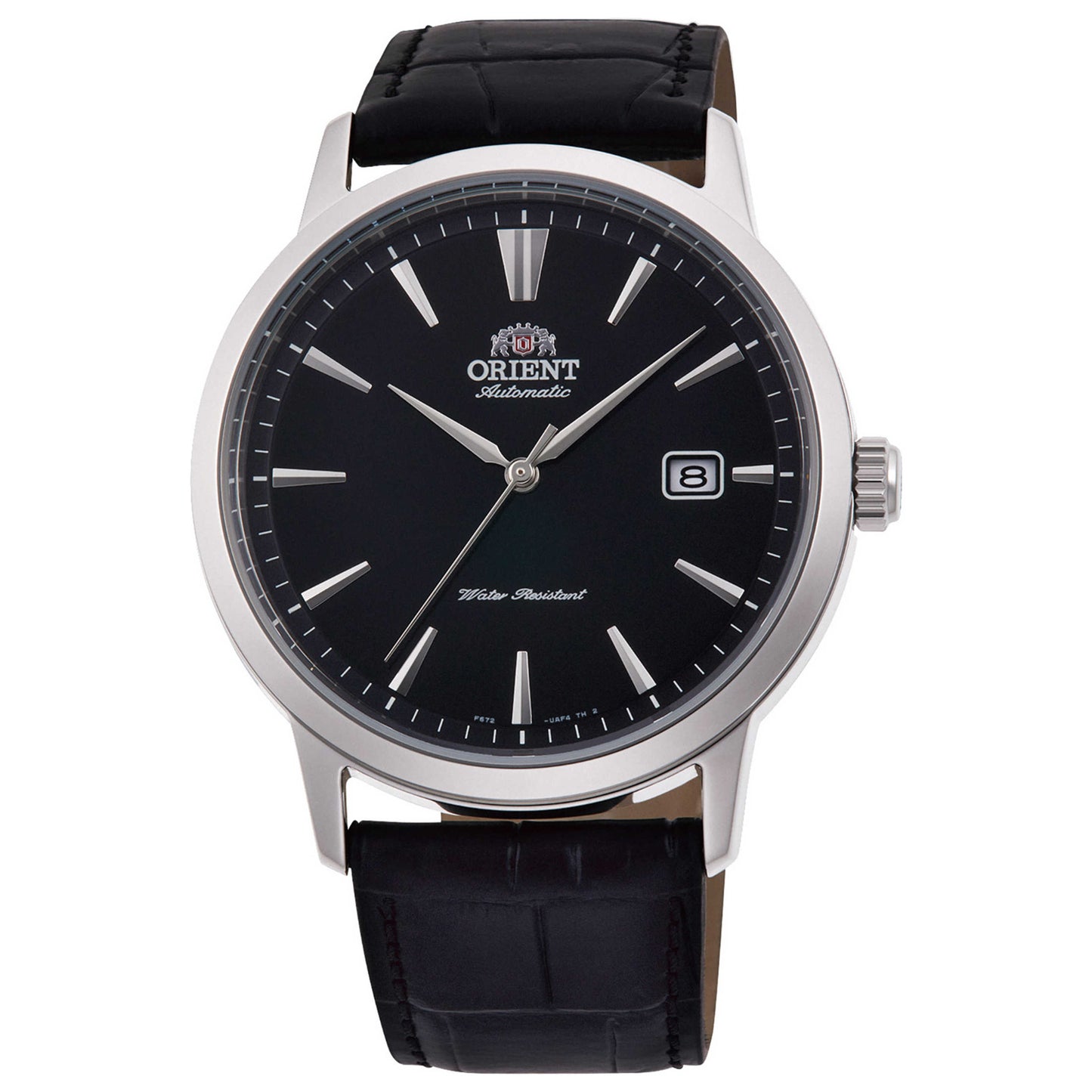 Front view of Orient Symphony III Men's Automatic Watch RA-AC0F05B
