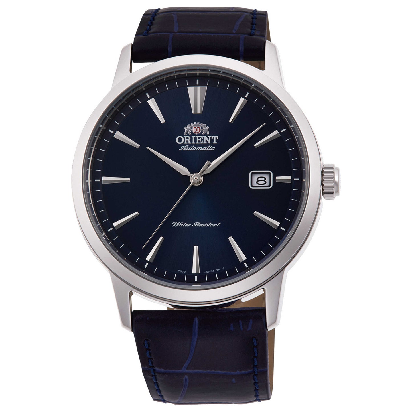 Front view of Orient Symphony III Men's Automatic Watch RA-AC0F06L