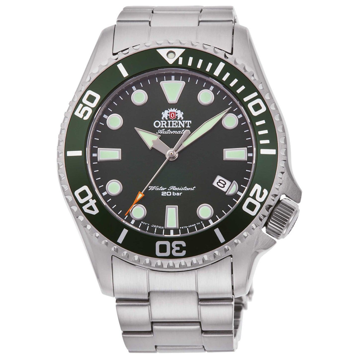 Front view of Orient Sport Triton Men's Automatic Watch RA-AC0K02E10B