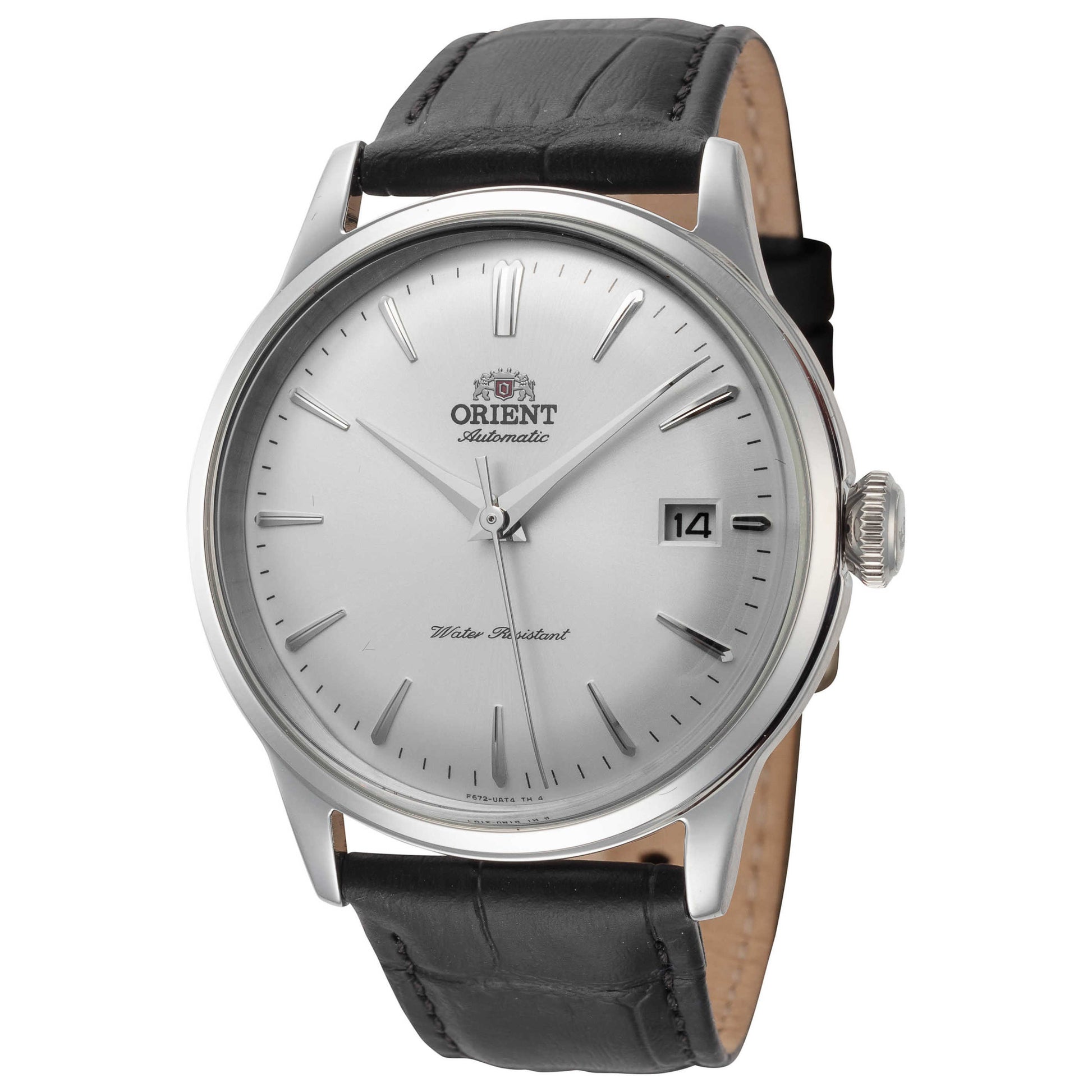 Front view of Orient Bambino Men's Automatic Watch RA-AC0M03S