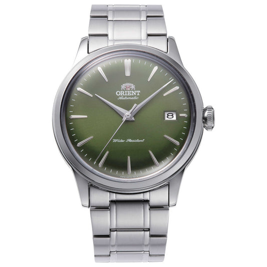 Front view of Orient Bambino Men's Automatic Watch RA-AC0M09E