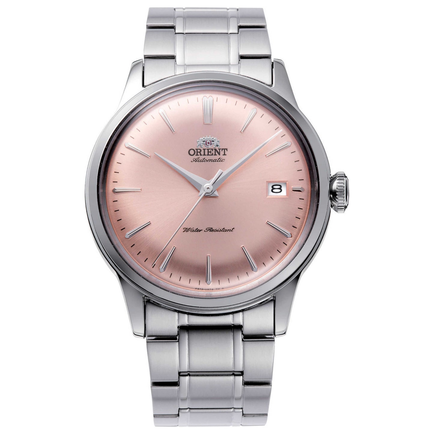 Front view of Orient Bambino Men's Automatic Watch RA-AC0M11Y