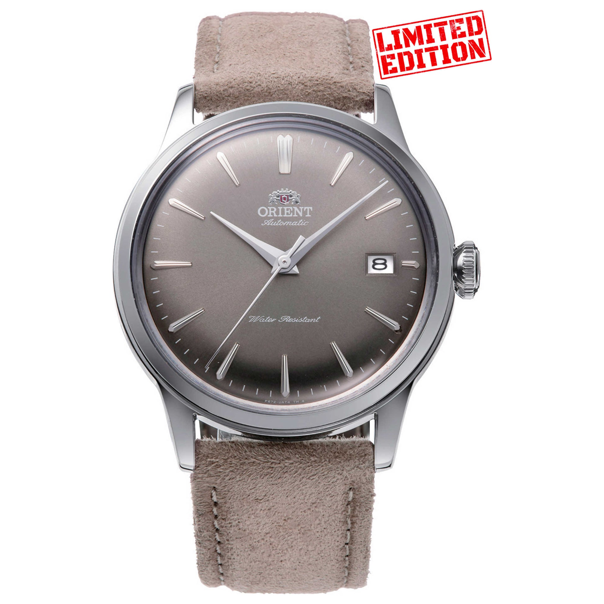 Front view of Orient Bambino Men's Automatic Watch RA-AC0M13N
