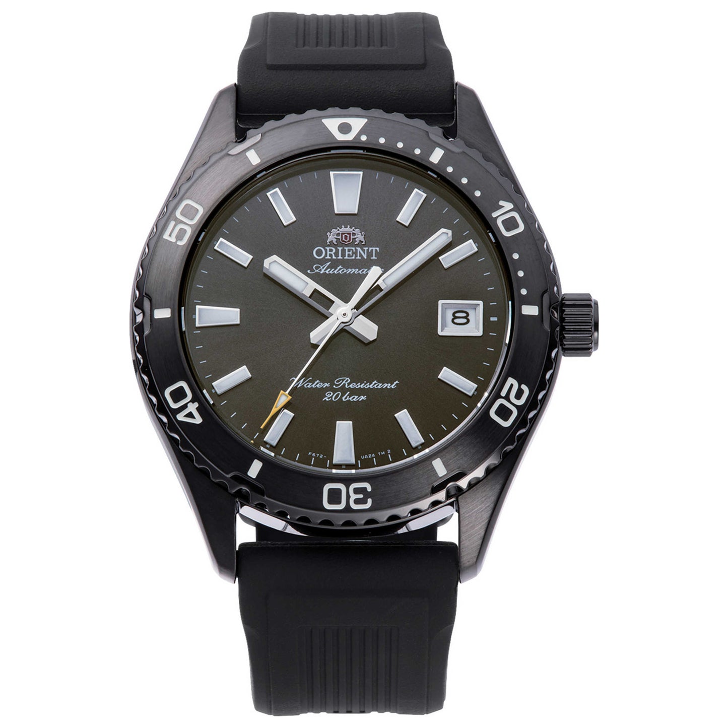Front view of Orient Mako Men's Automatic Watch RA-AC0Q10N