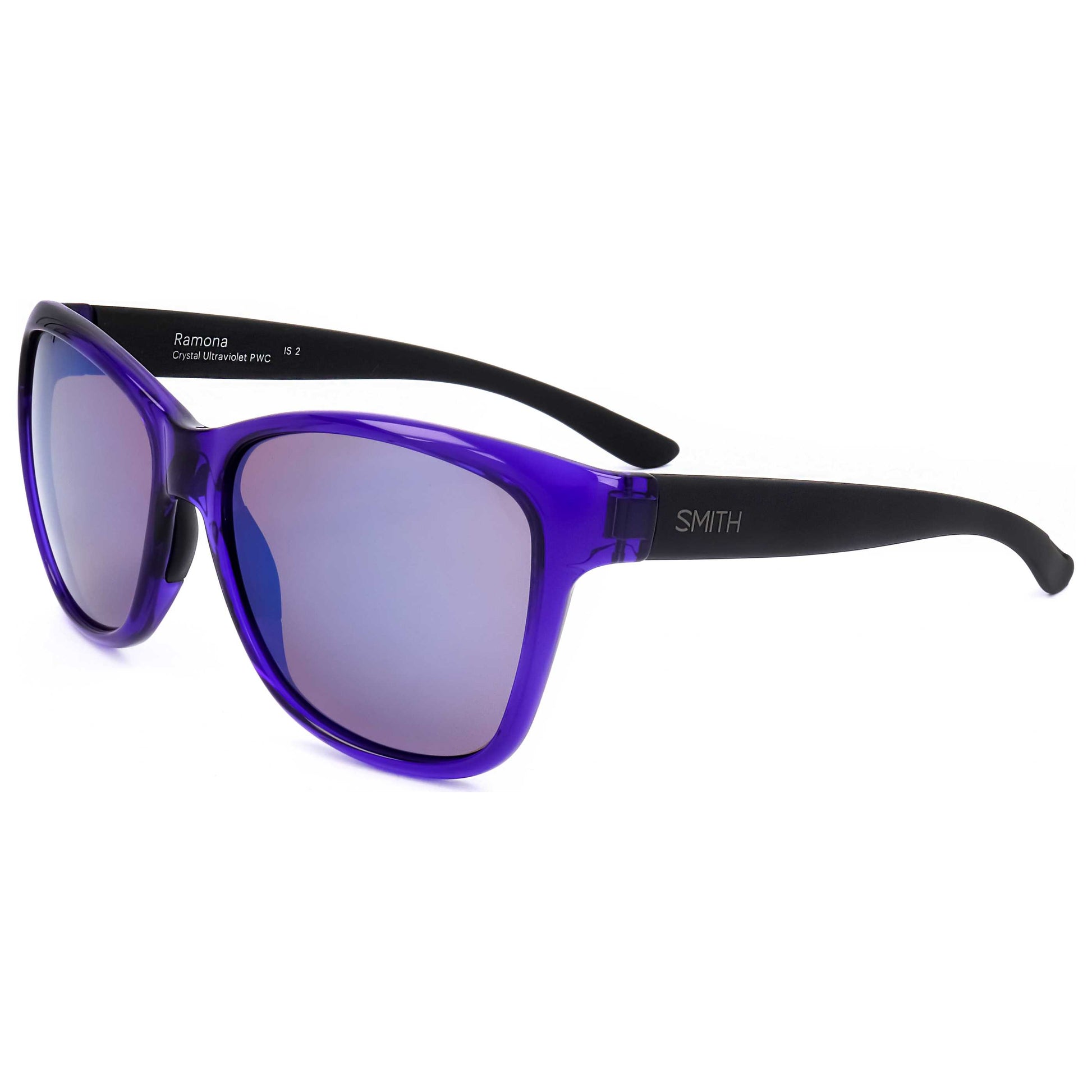 Front view of Smith Optics Women's Sunglasses RAMONA-PWC-56