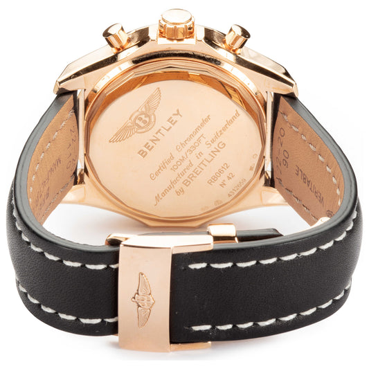 Back view of Breitling Bentley Men's Automatic Watch RB061221-BE24-436X