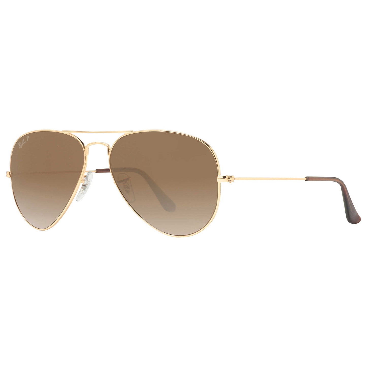 Front view of Ray-Ban Aviator Unisex Sunglasses RB3025-00157-58