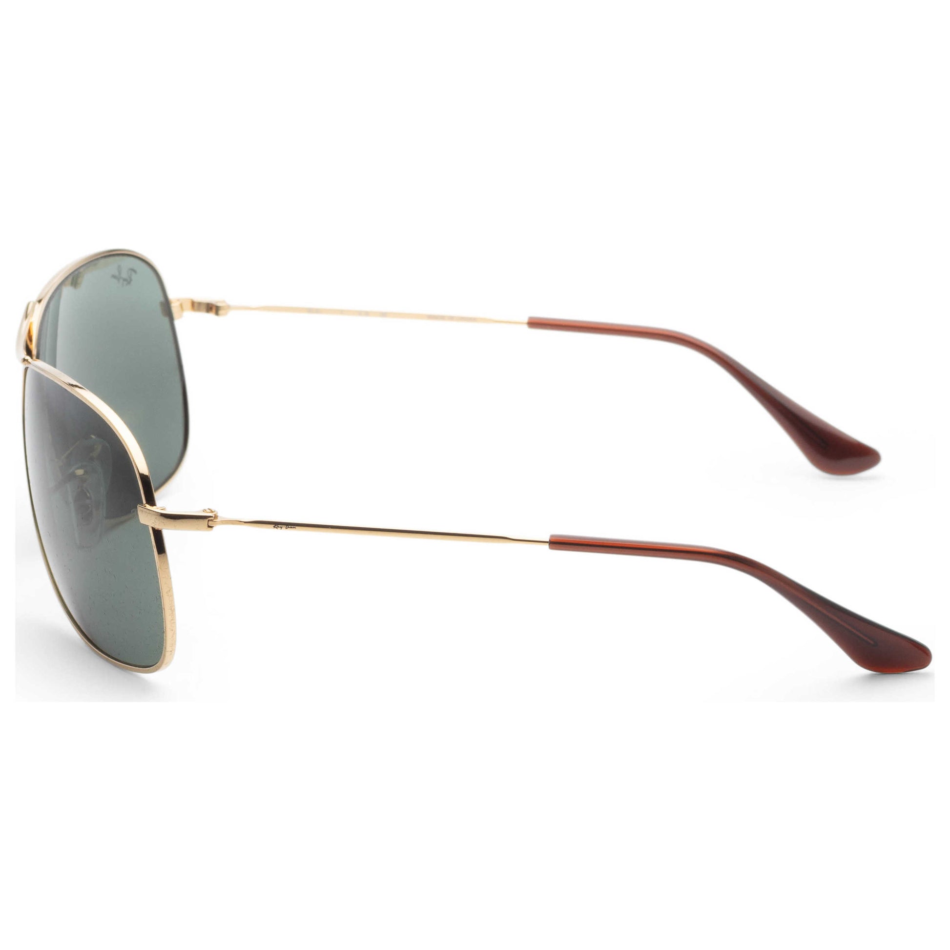 Left view of Ray-Ban Men's Sunglasses RB3267-001-7164