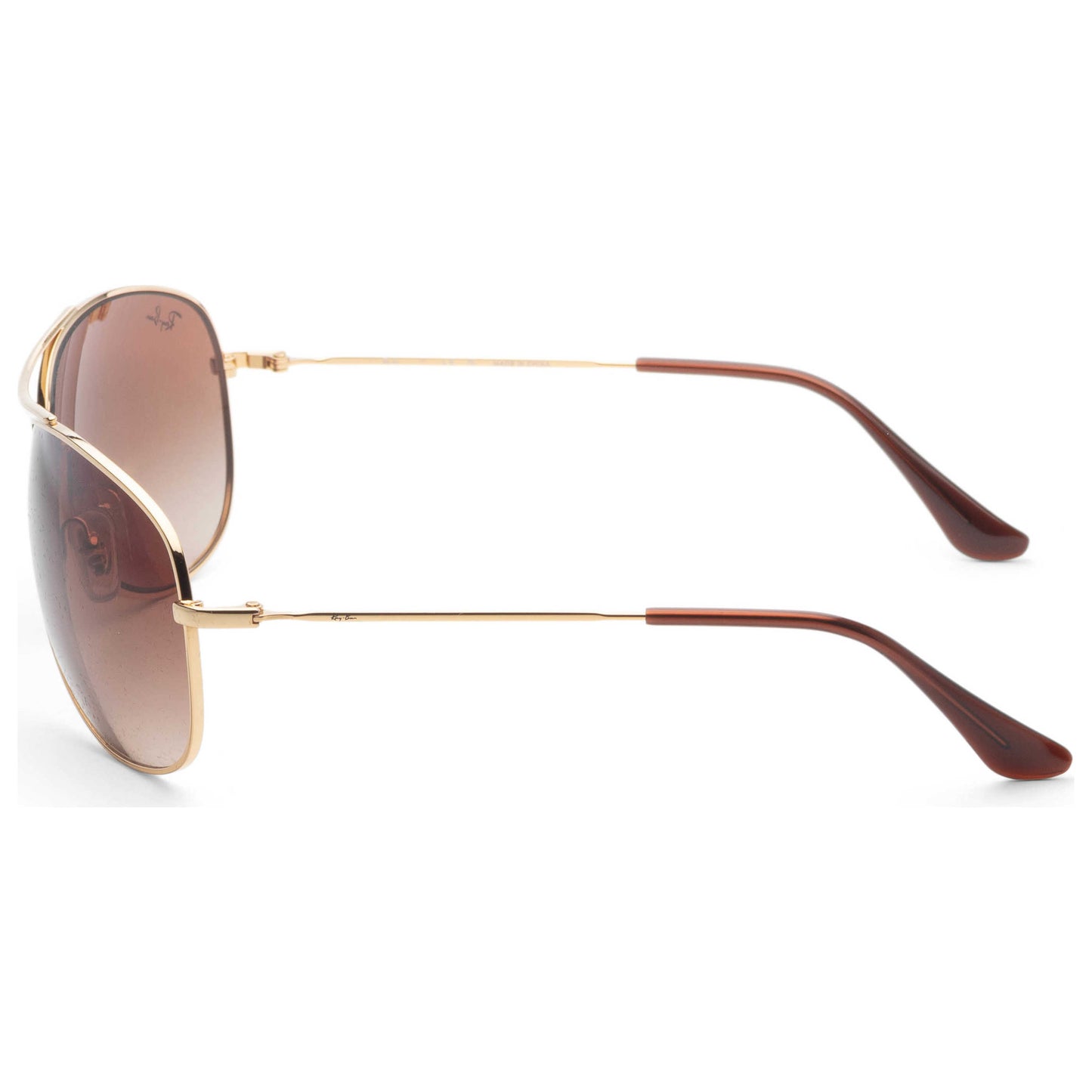 Left view of Ray-Ban Men's Sunglasses RB3293-001-1363