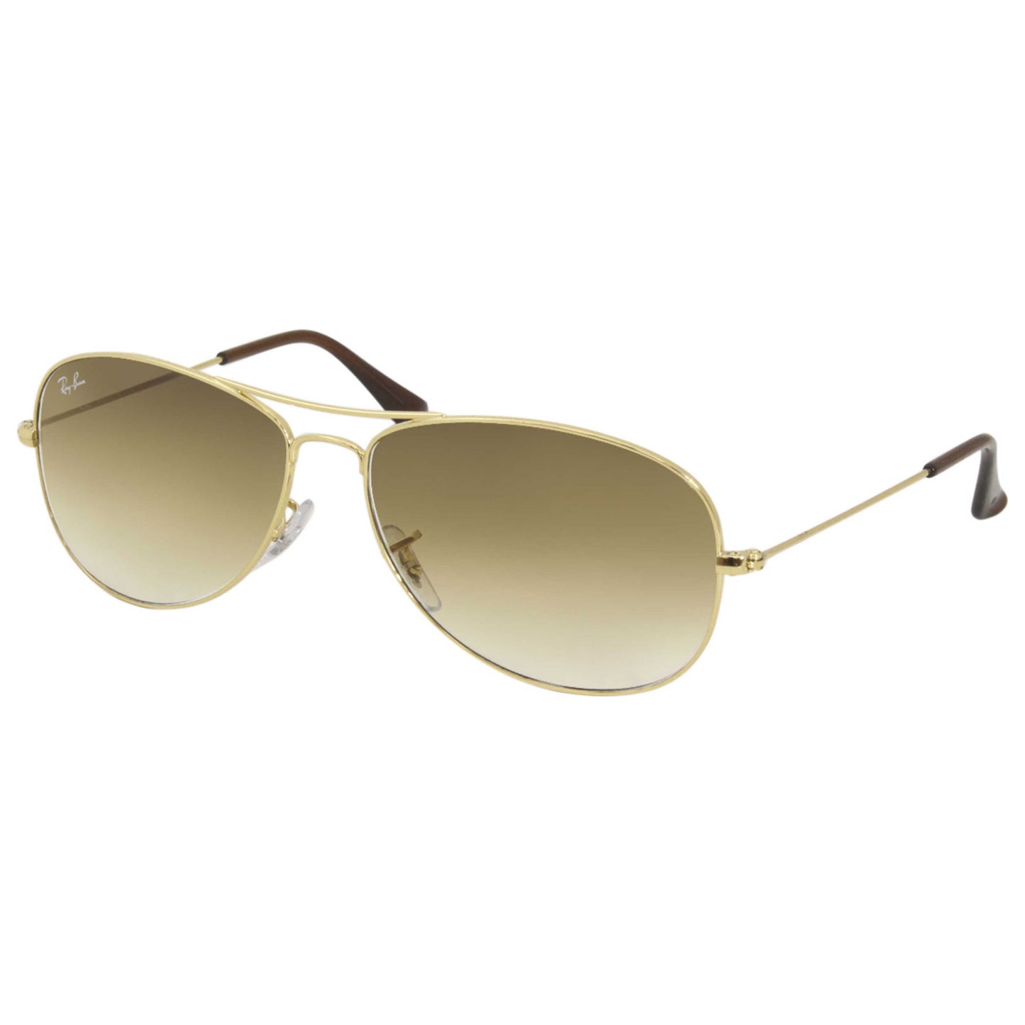 Front view of Ray-Ban Cockpit Men's Sunglasses RB3362-001-51-59