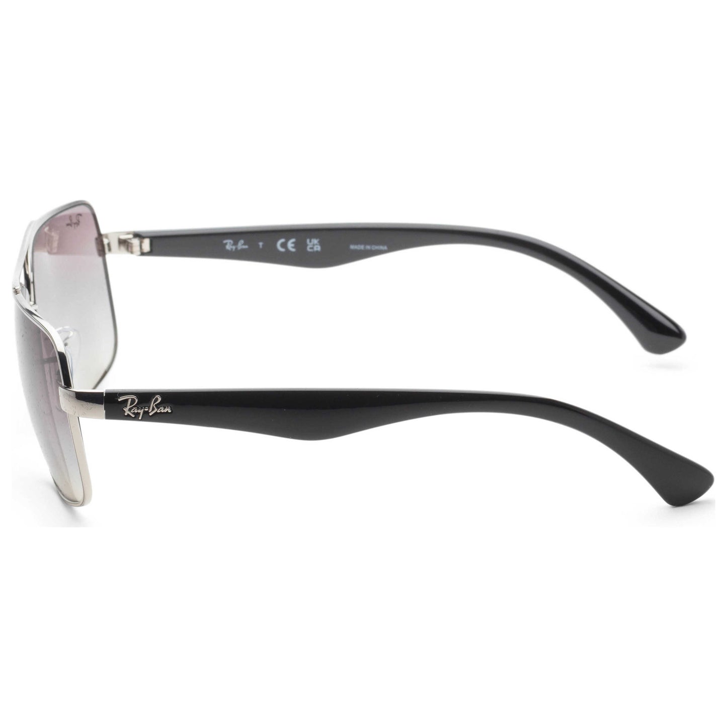 Left view of Ray-Ban Unisex Sunglasses RB3483-003-3260
