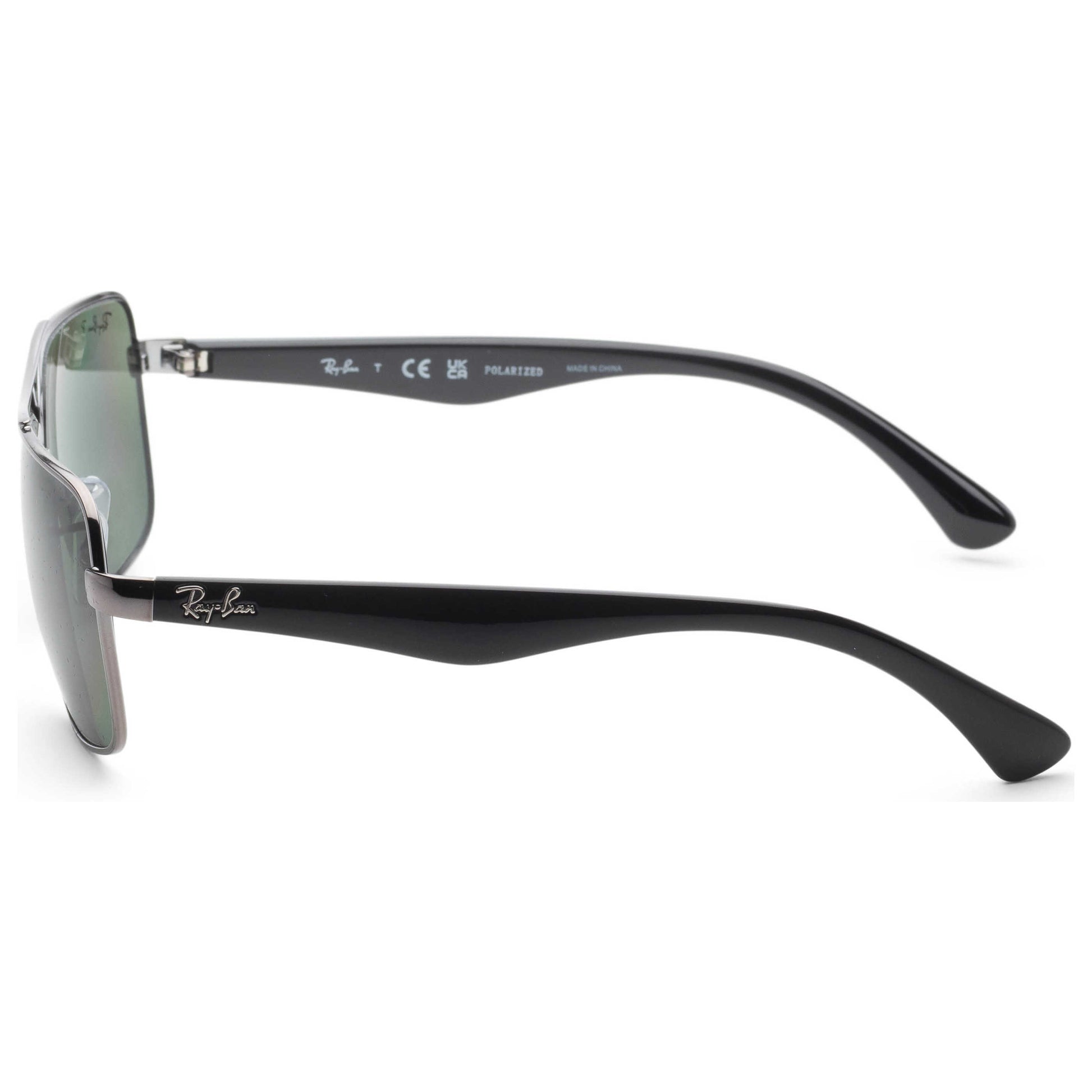 Left view of Ray-Ban Unisex Sunglasses RB3483-004-5860
