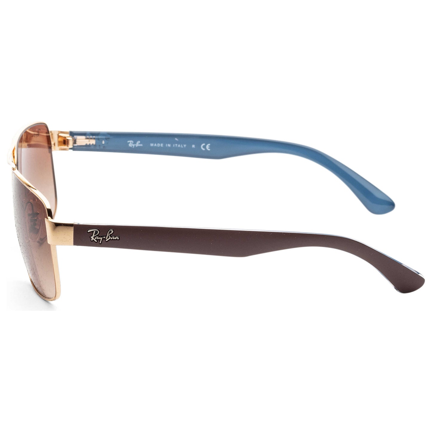 Left view of Ray-Ban High Street Unisex Sunglasses RB3530-001-13
