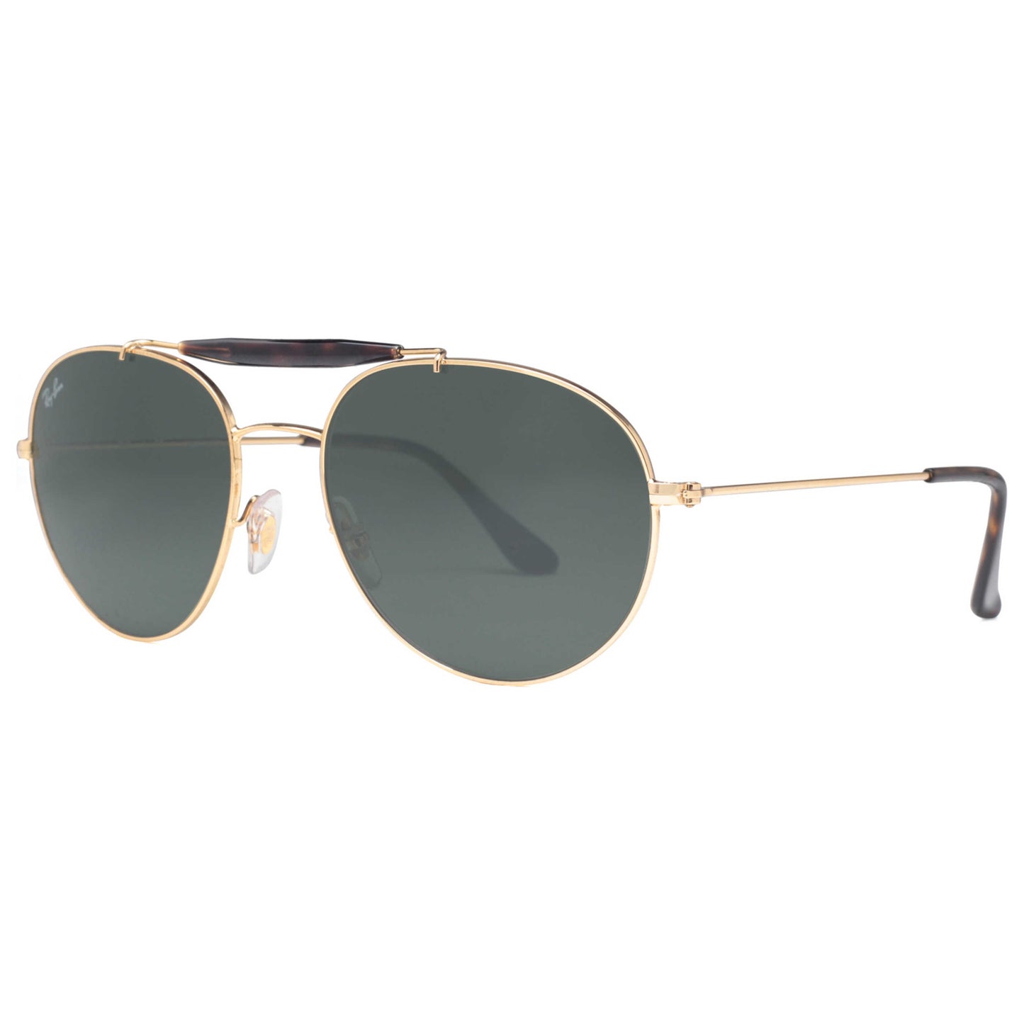 Front view of Ray-Ban Aviator Unisex Sunglasses RB354000156