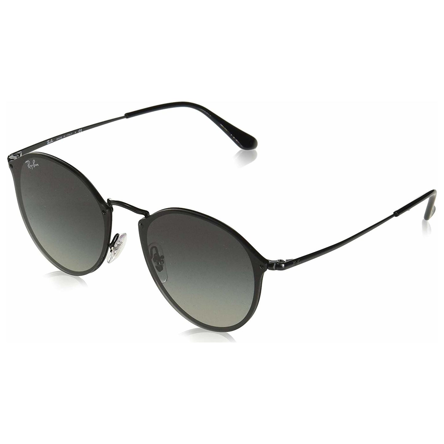 Front view of Ray-Ban Blaze Round Unisex Sunglasses RB3574N-153-11-59