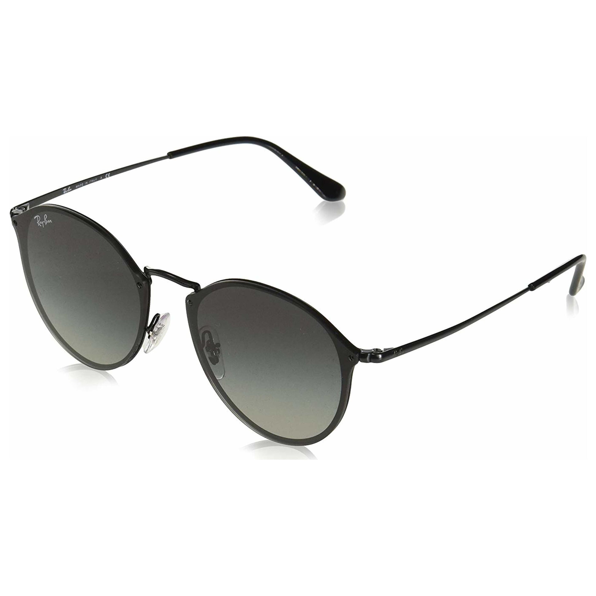 Front view of Ray-Ban Blaze Round Unisex Sunglasses RB3574N-153-11-59