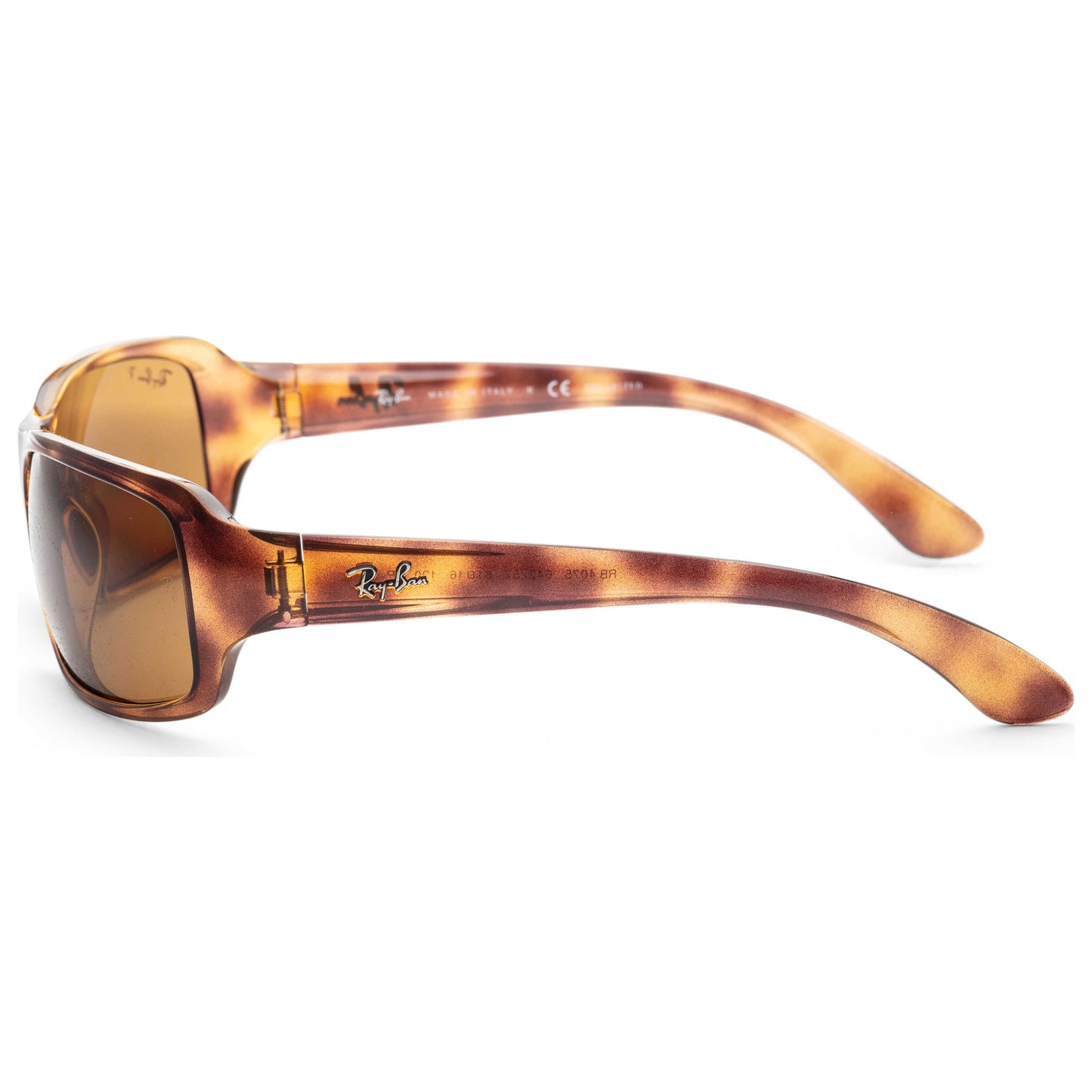 Left view of Ray-Ban Fashion Women's Sunglasses RB4075-642-57-61