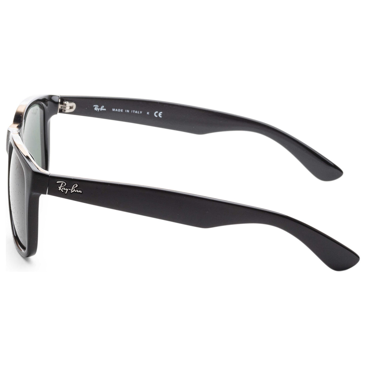 Left view of Ray-Ban Justin Men's Sunglasses RB4165F-601-71