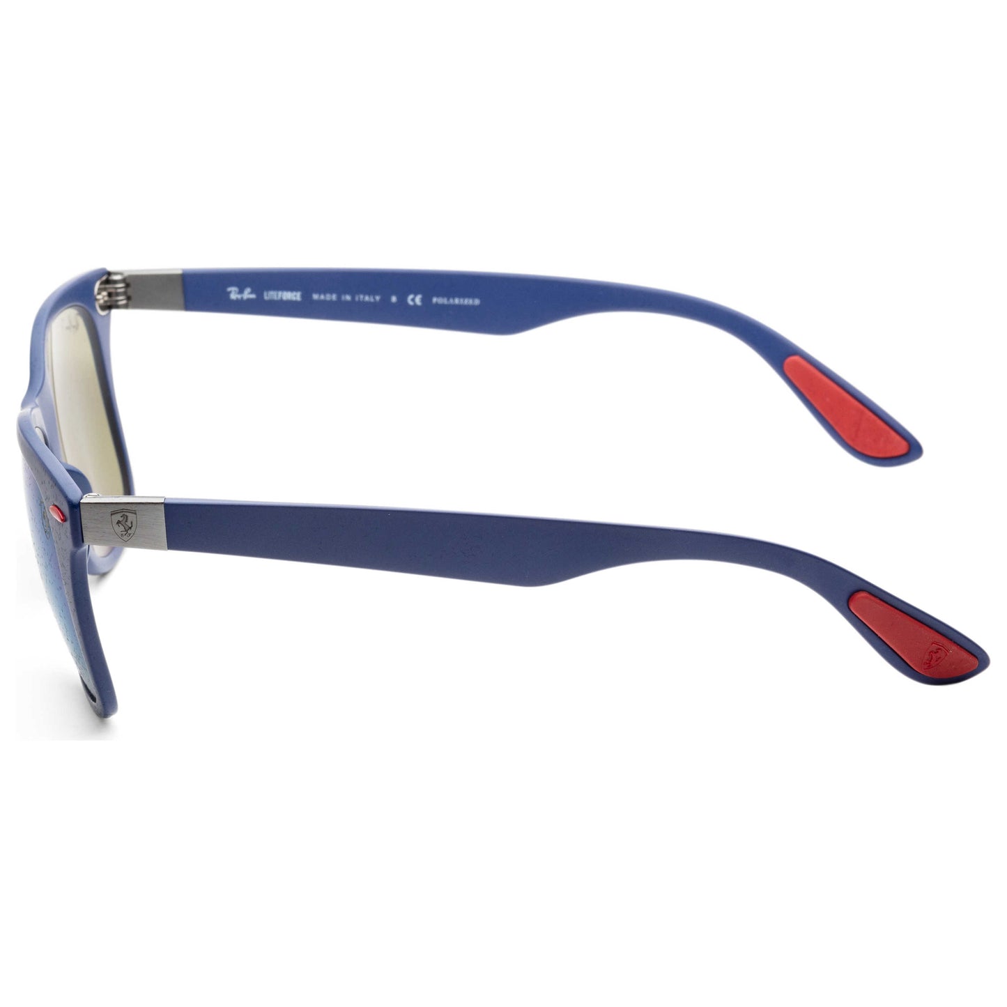 Left view of Ray-Ban Scuderia Ferrari Men's Sunglasses RB4195M-F604H052