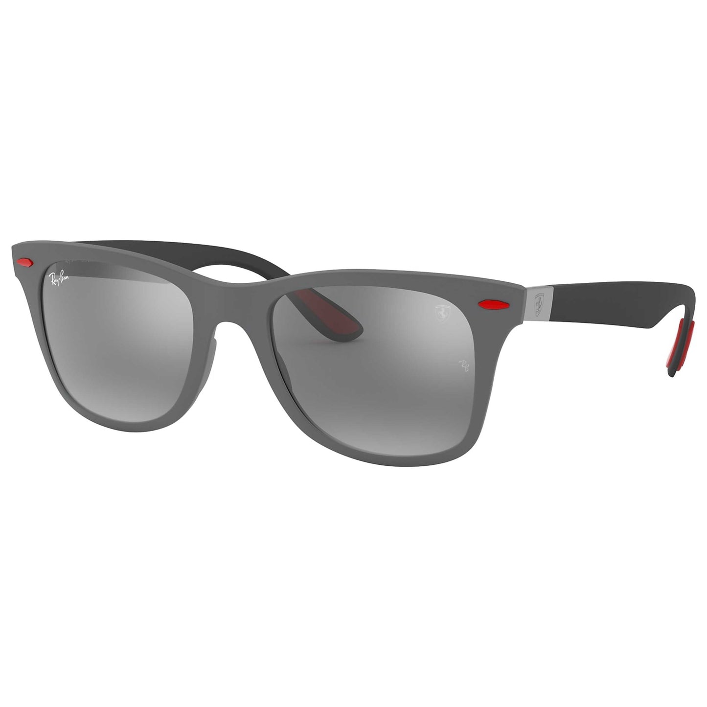 Front view of Ray-Ban Scuderia Ferrari Men's Sunglasses RB4195M-F6056G52