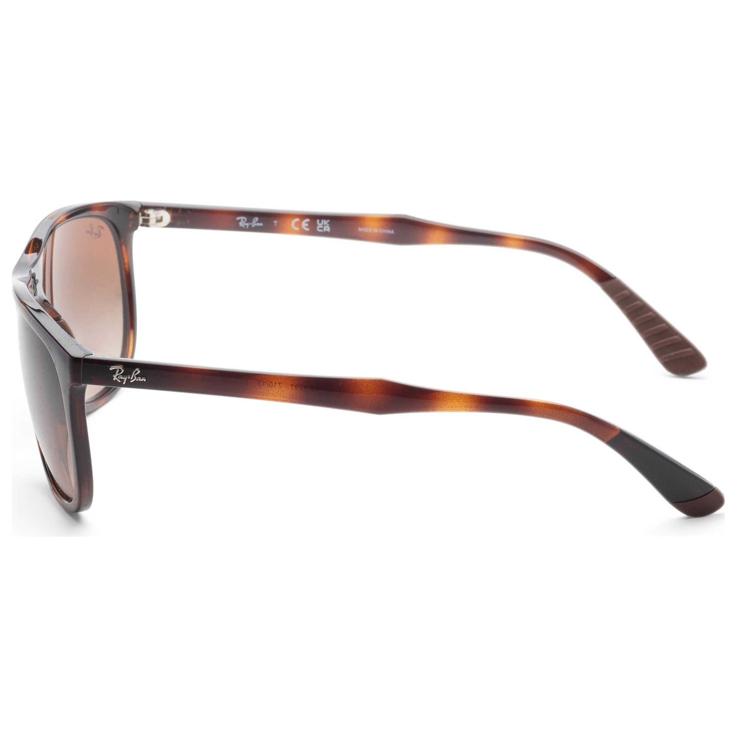 Left view of Ray-Ban Men's Sunglasses RB4291-710-1358