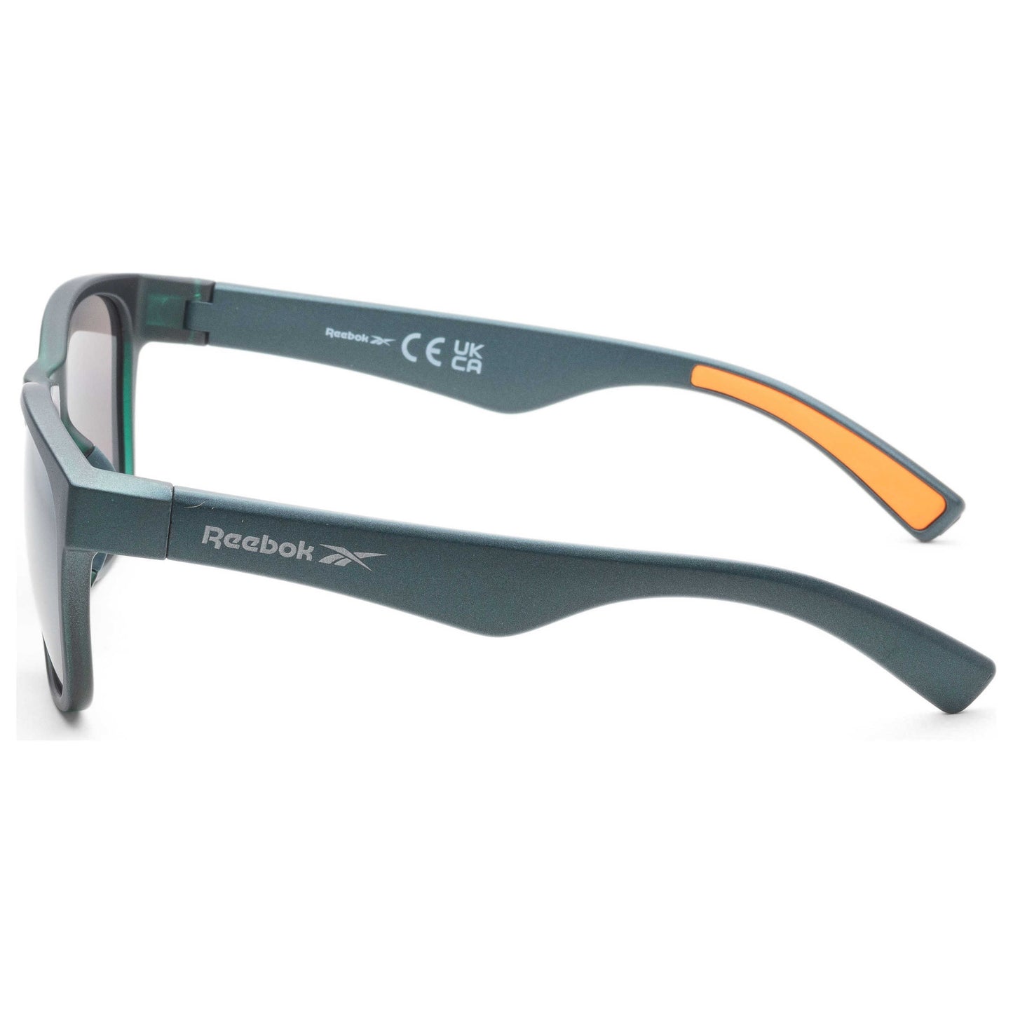 Left view of Reebok Men's Sunglasses RBOP28TEALROS
