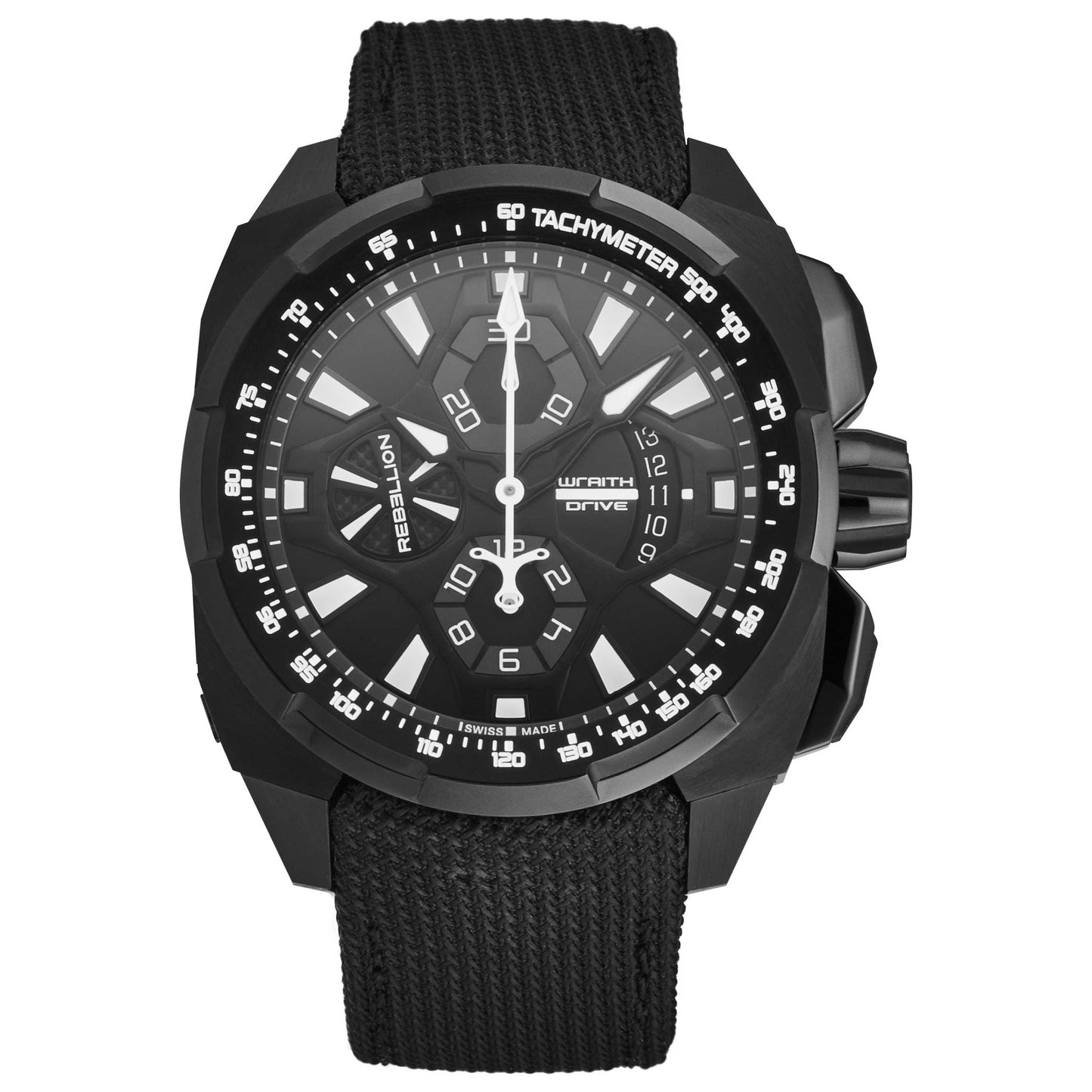 Front view of Rebellion Wraith Men's Automatic Watch RBWRCH.TB.T02