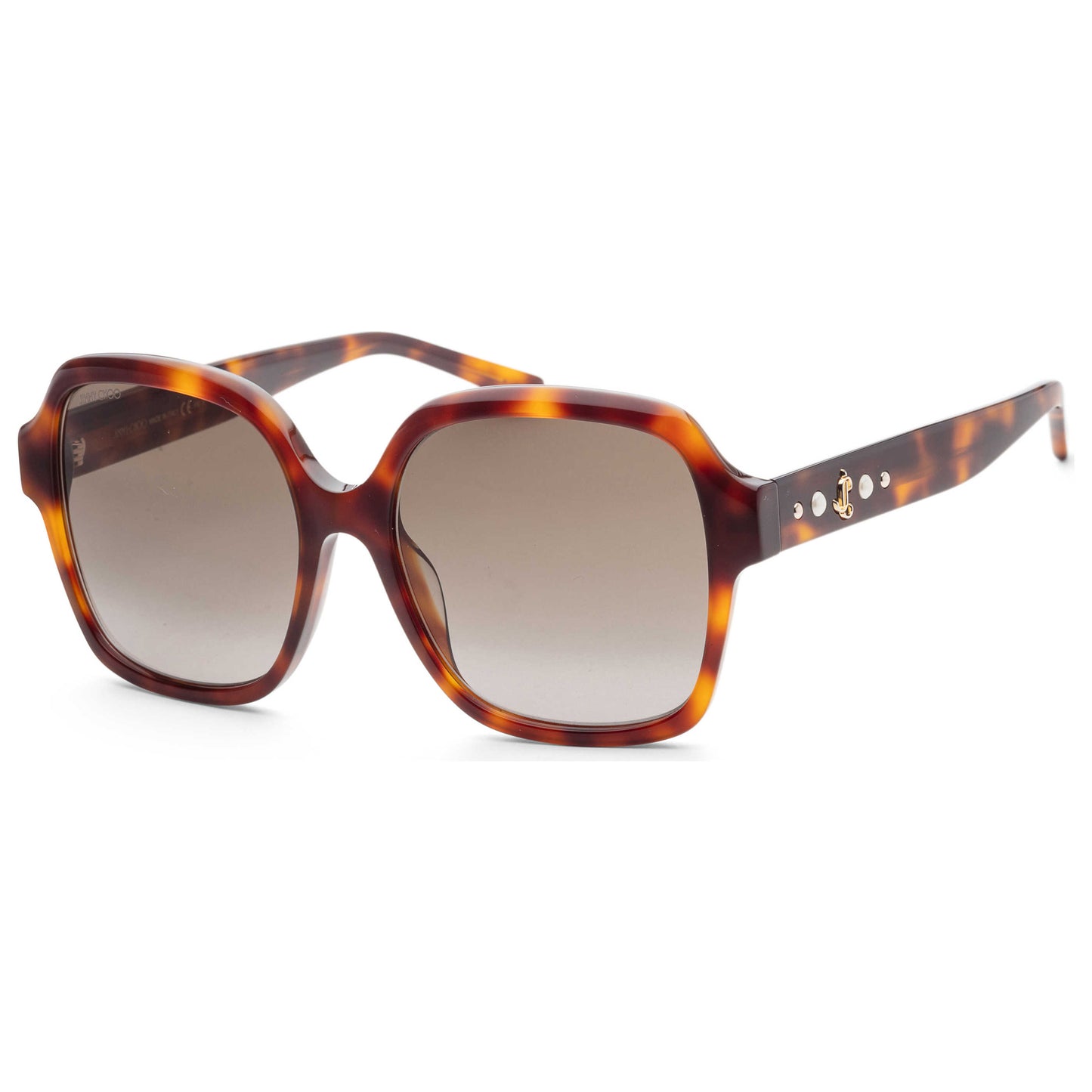 Front view of Jimmy Choo Rella Women's Sunglasses RELLAGS-86-HA