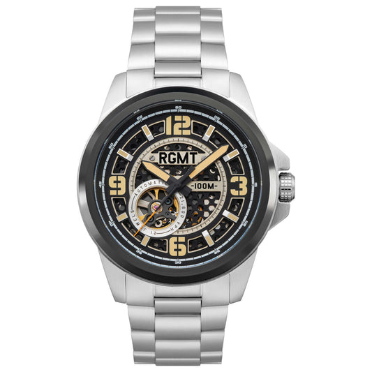 Front view of RGMT Artillery Men's Automatic Watch RG-8029-66