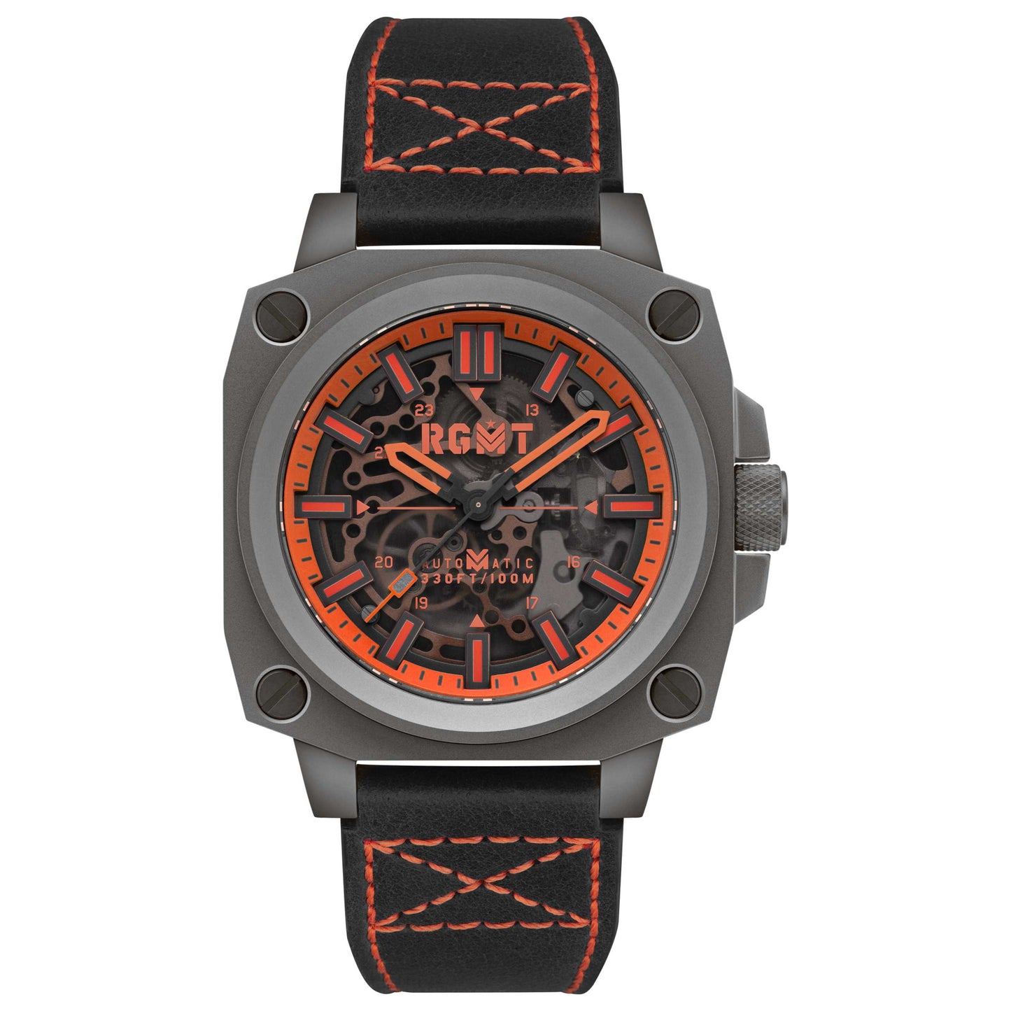 Front view of RGMT Altimeter Men's Automatic Watch RG-8033-05