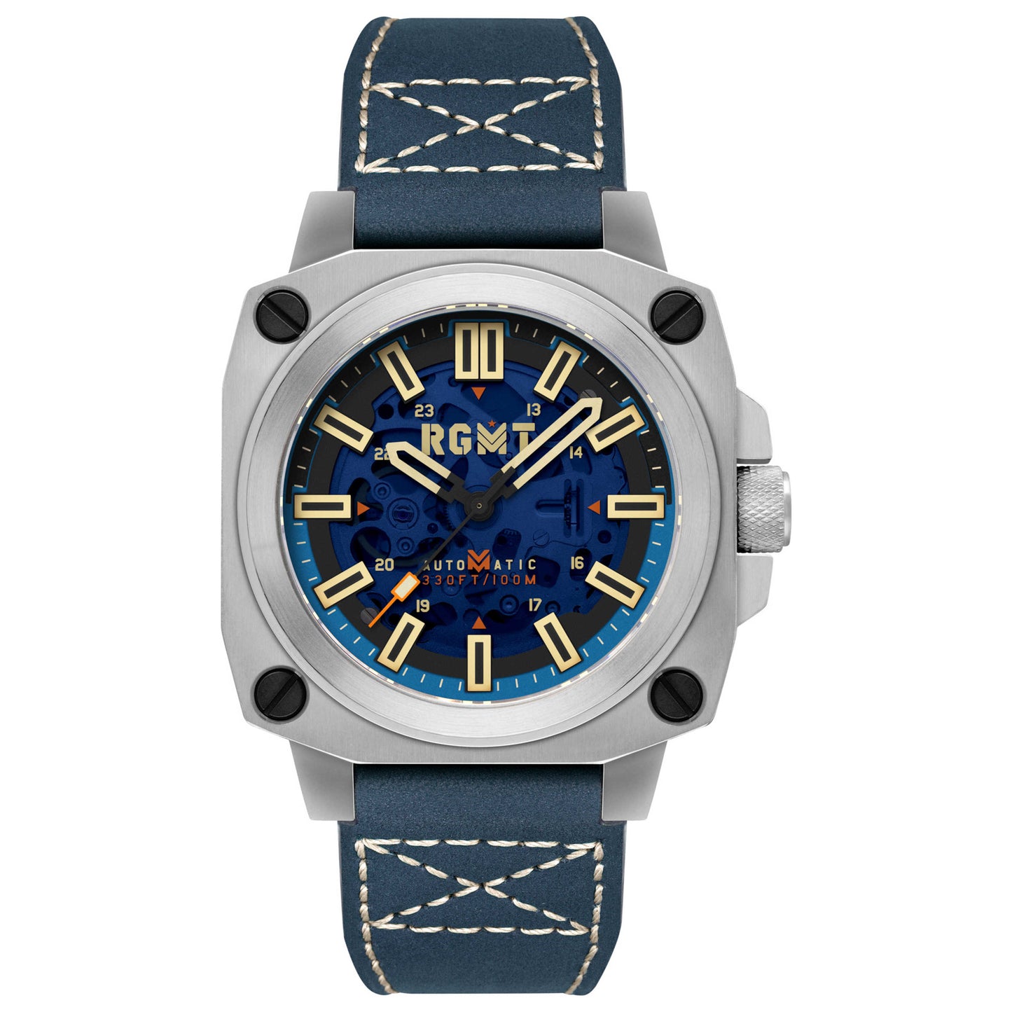 Front view of RGMT Altimeter Men's Automatic Watch RG-8064-01
