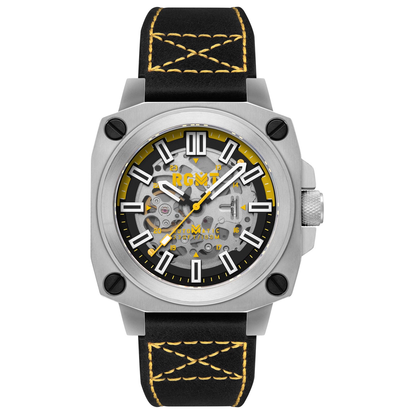Front view of RGMT Altimeter Men's Automatic Watch RG-8064-03