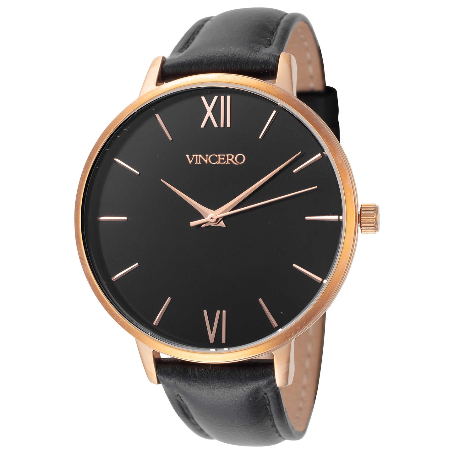 Front view of Vincero Watch RGB-BLA-E20