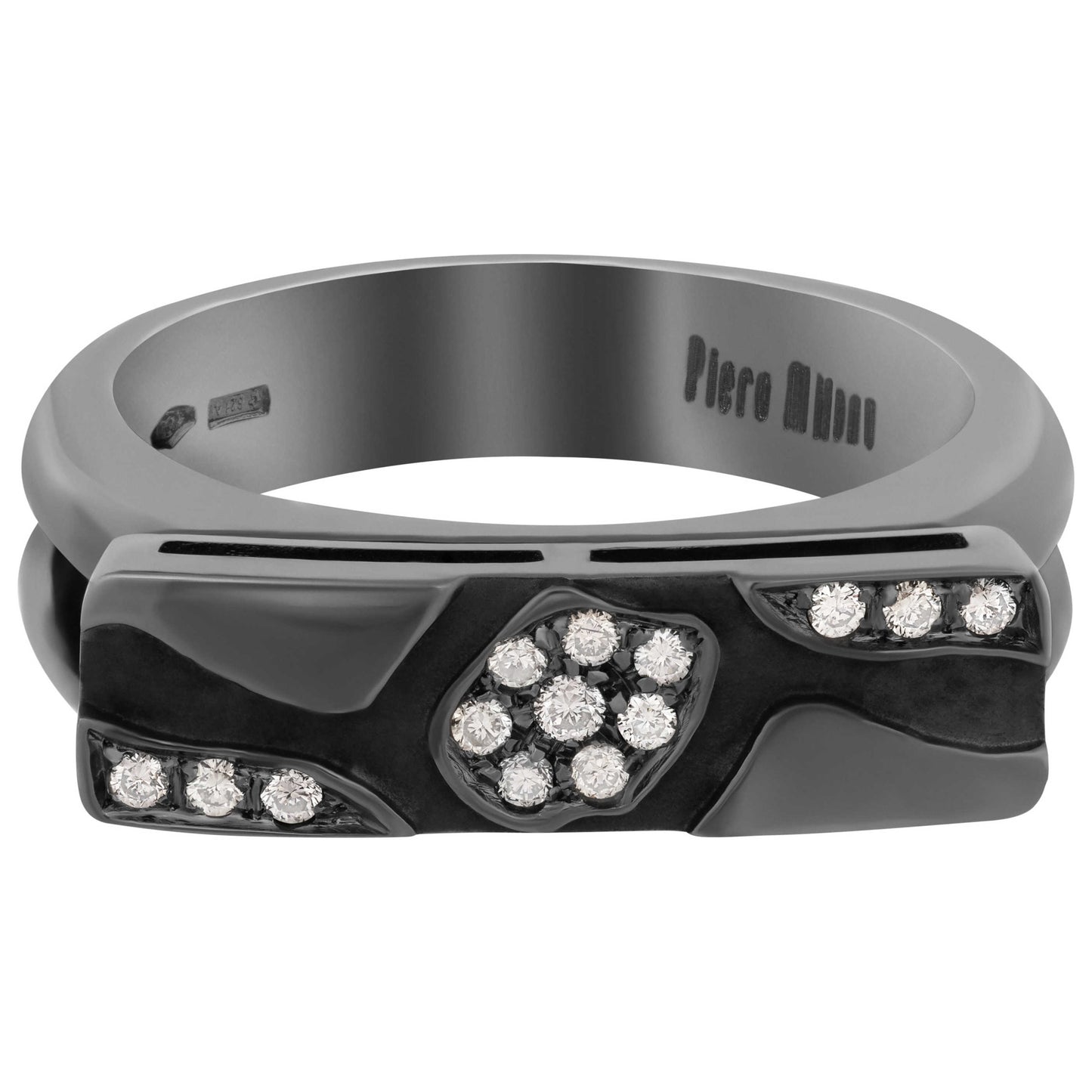 Front view of Piero Milano Elegant Women's Ring RIDI-109476-467