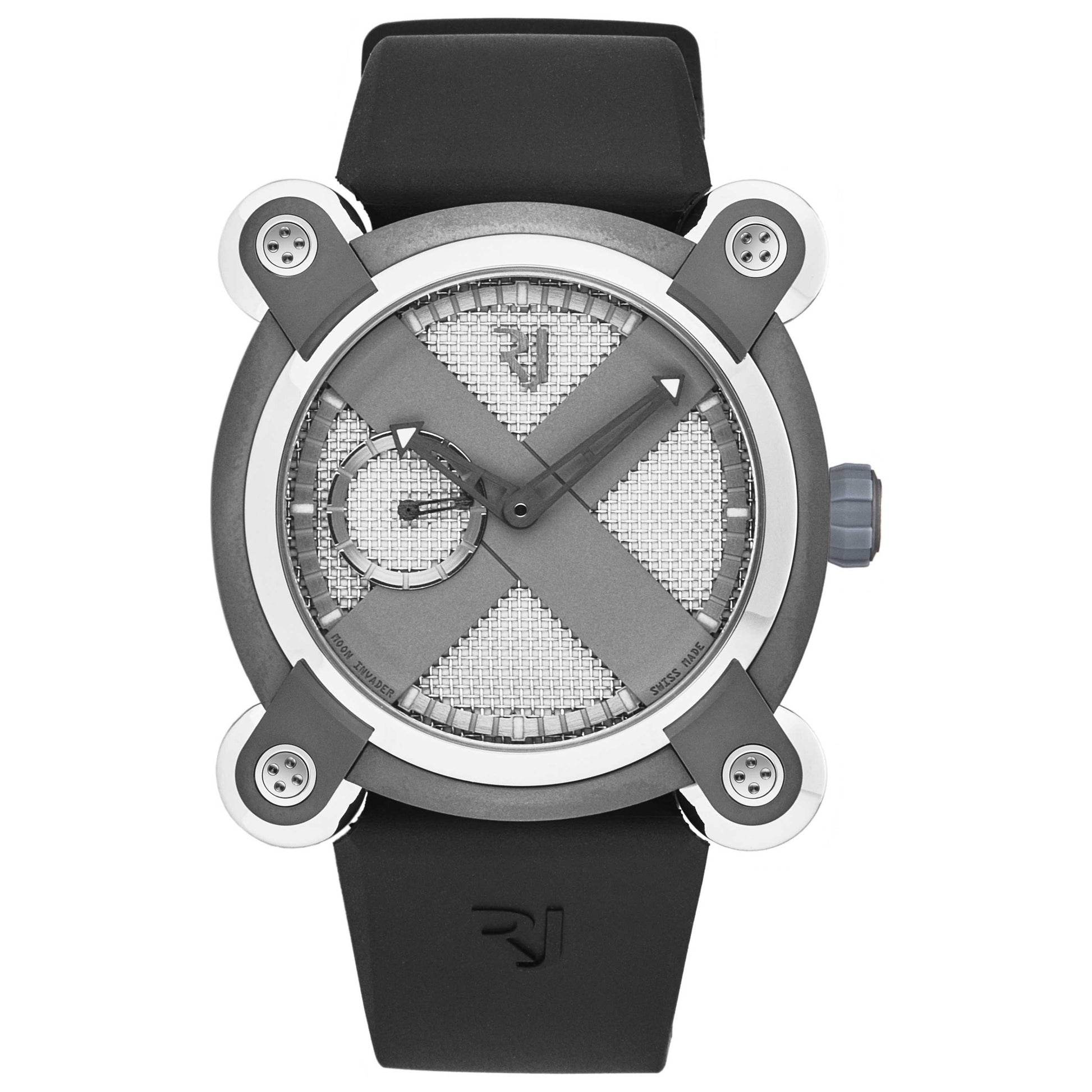 Front view of Romain Jerome Moon Invader Men's Automatic Watch RJMAUIN.020.01
