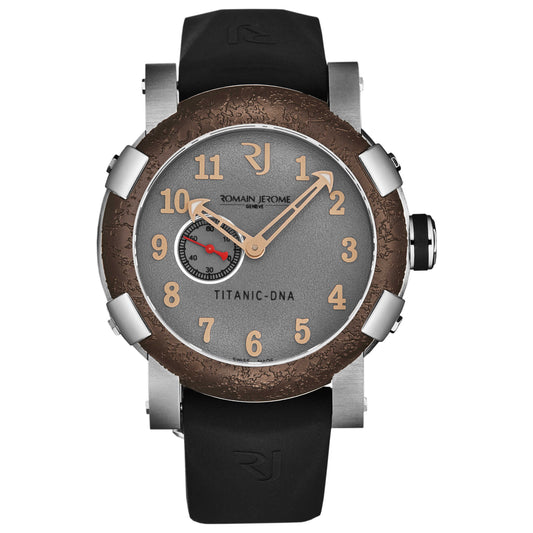 Front view of Romain Jerome Titanic Men's Automatic Watch RJTIAU.403.10