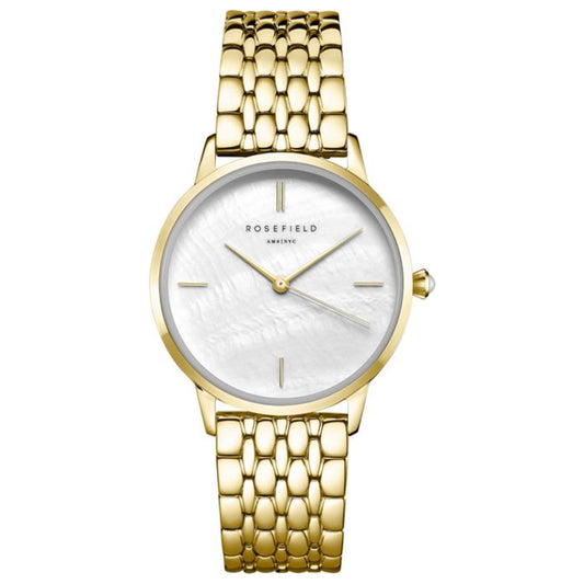 Front view of Rosefield Pearl Edit Women's Quartz Watch RMGSG-R01
