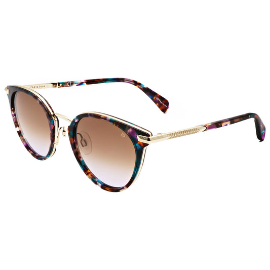 Front view of Rag & Bone Women's Sunglasses RNB1058-G-S-5MU-53