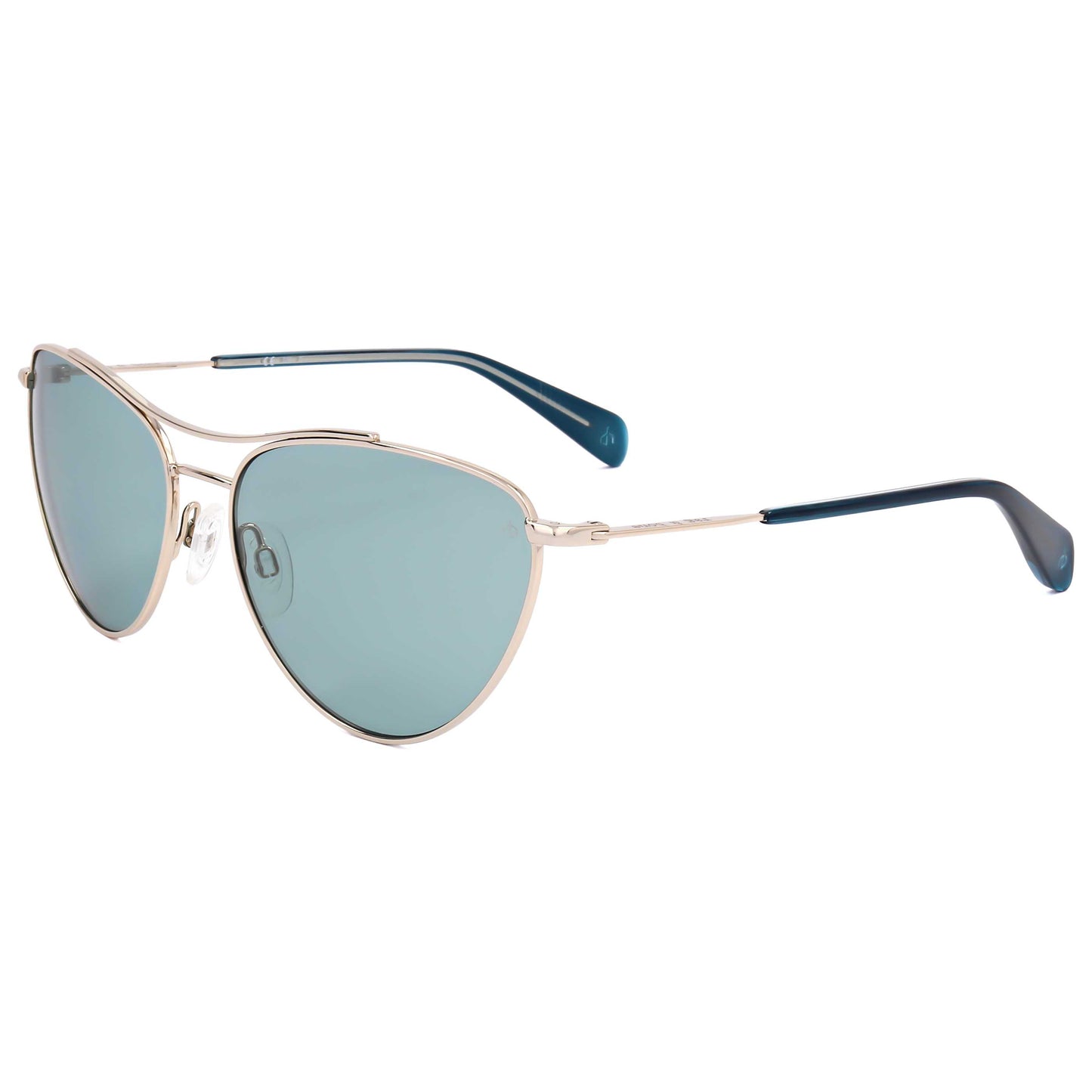 Front view of Rag & Bone Women's Sunglasses RNB1065-G-S-OGA-58