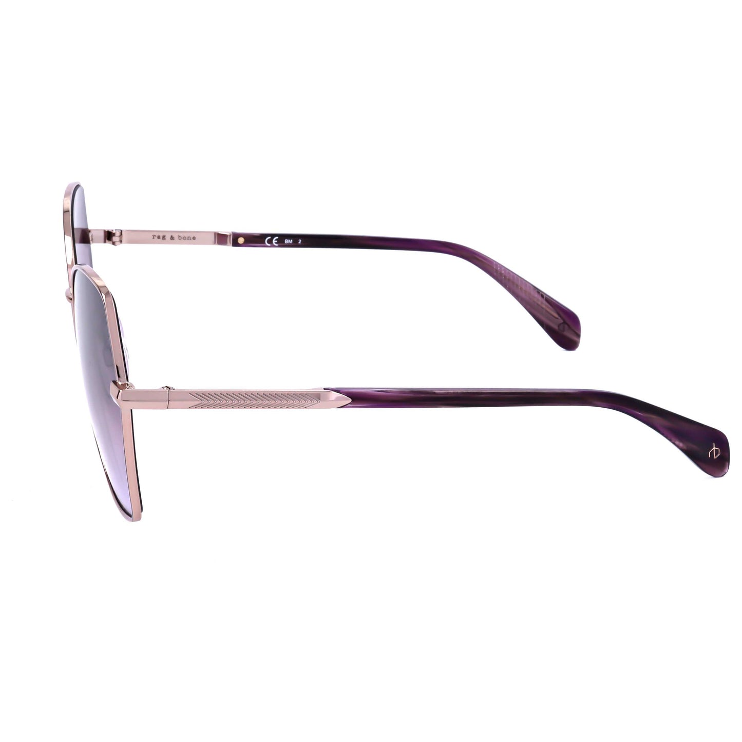Rag & Bone Women's Sunglasses RNB1067-G-S-AU2-57 - Image #3