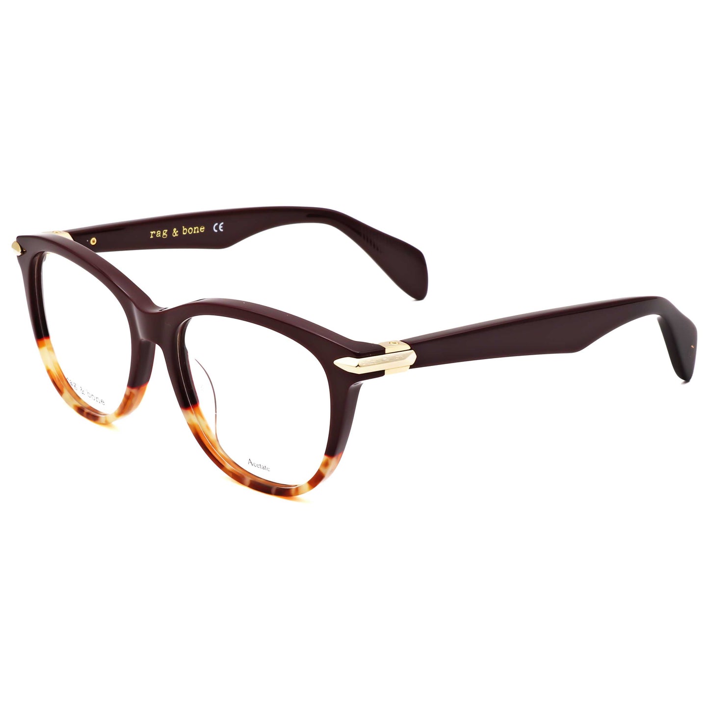 Front view of Rag & Bone Women's Opticals RNB3014-LHF-51