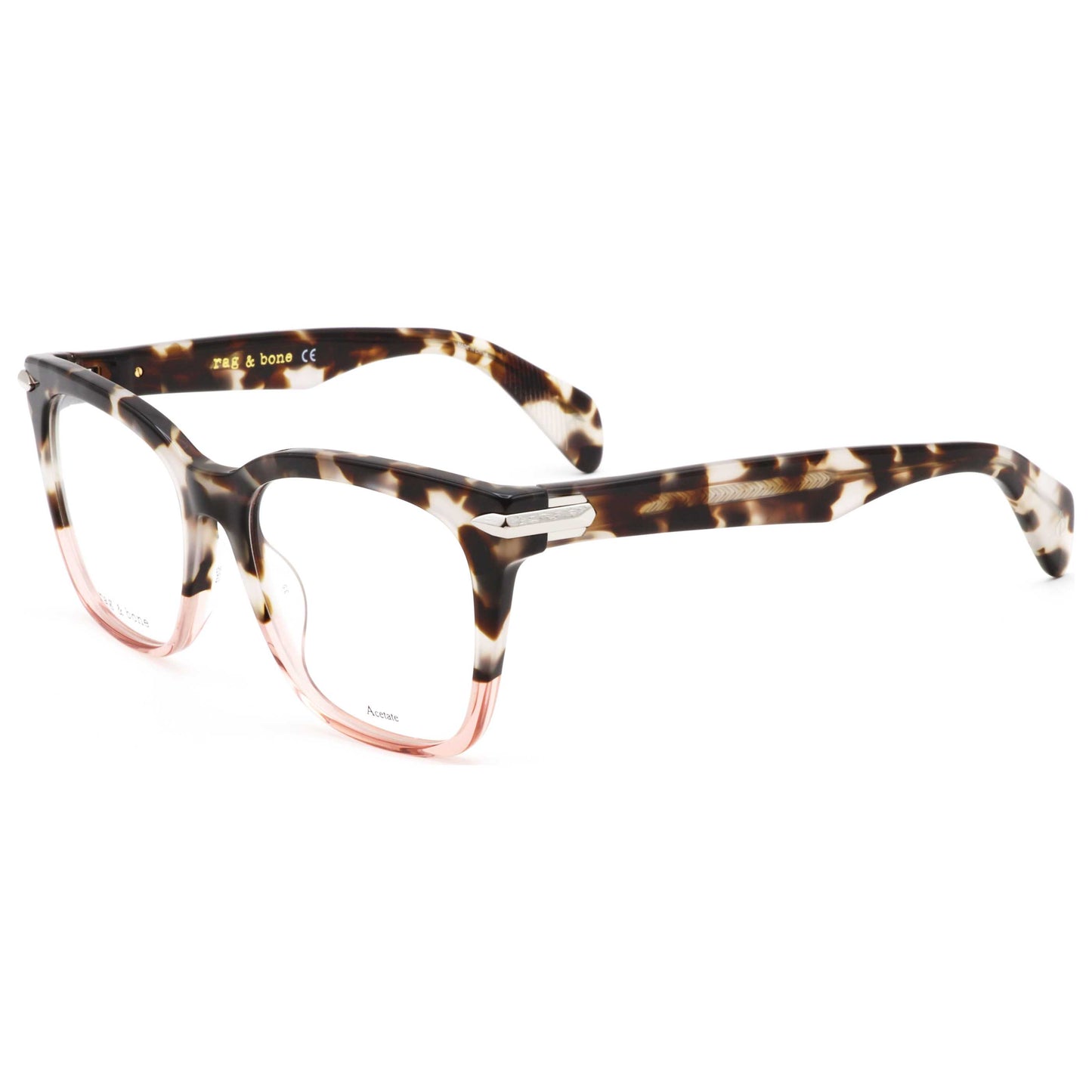 Front view of Rag & Bone Women's Opticals RNB3015-ACI-52