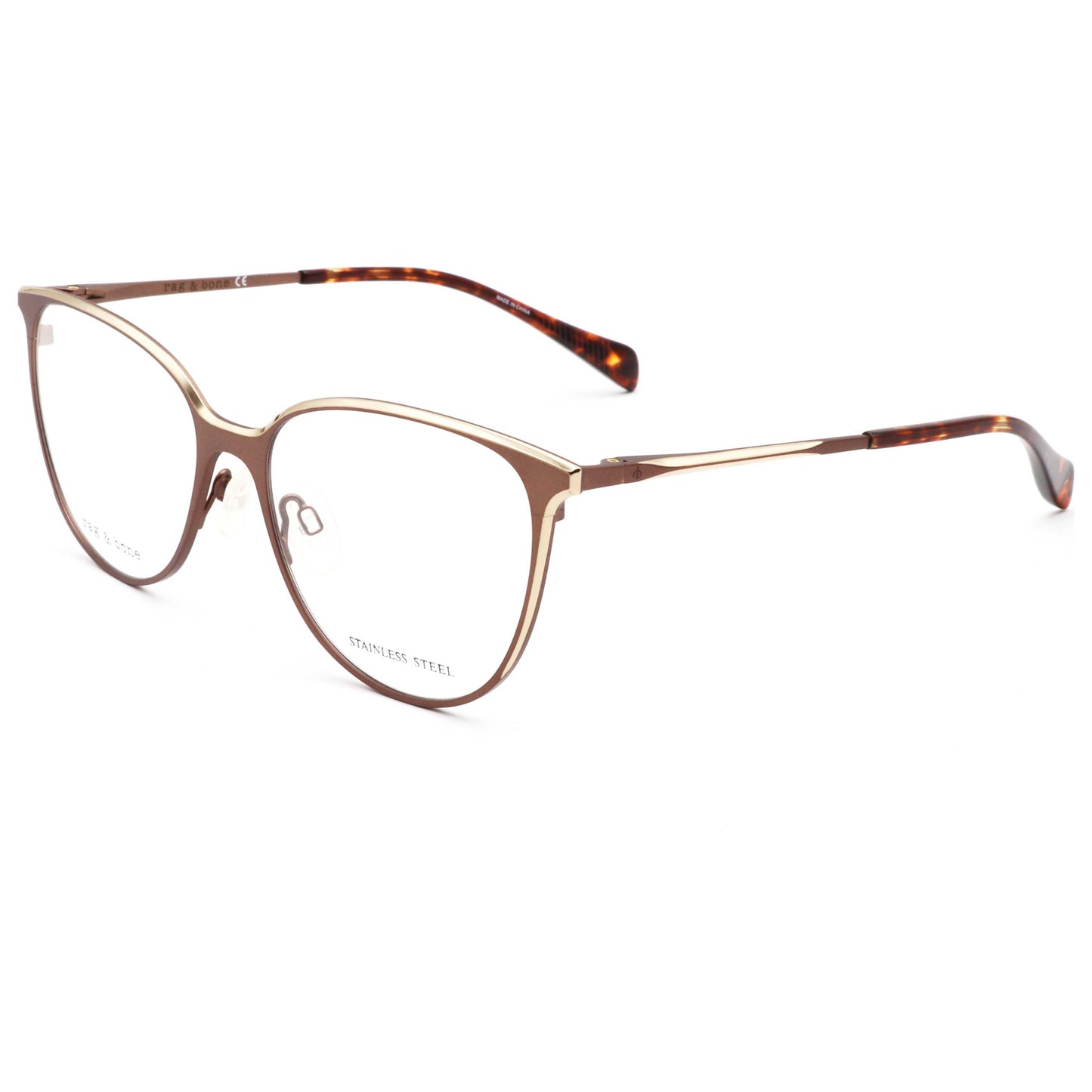 Front view of Rag & Bone Women's Opticals RNB3032-01Q-54