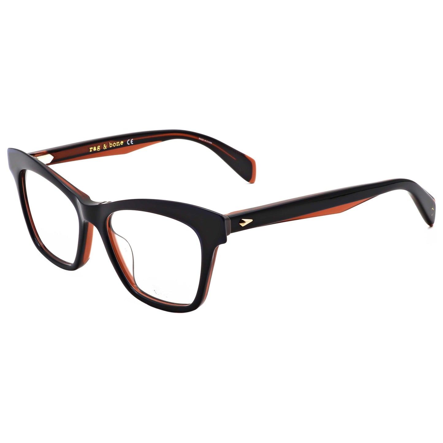 Front view of Rag & Bone Women's Opticals RNB3035-S9W-51