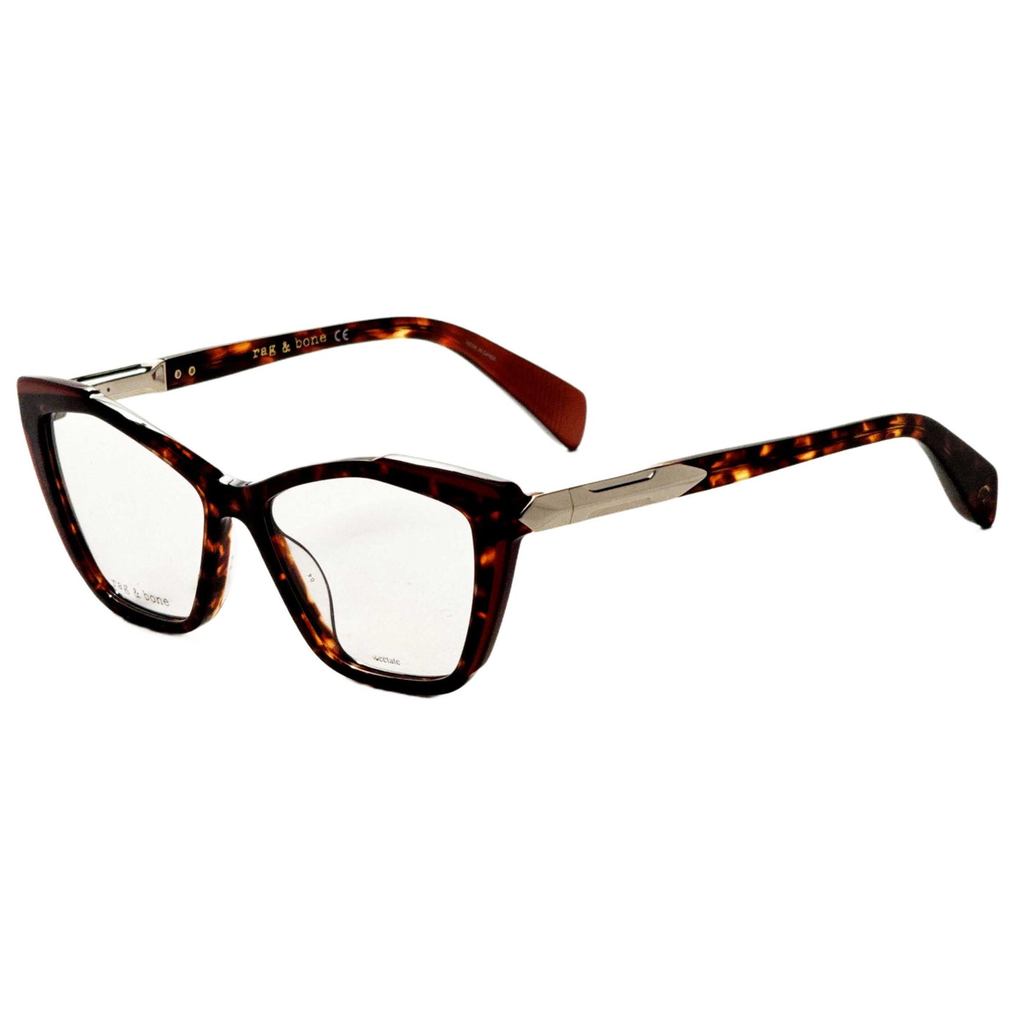 Front view of Rag & Bone Women's Opticals RNB3038-G-GPH-54